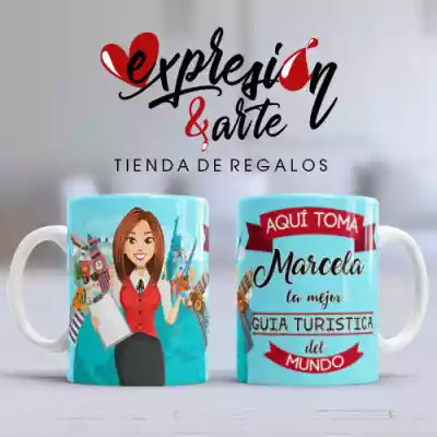 vectores plantilas PROFESIONES,GUIA TURISTICA,MUJER,